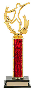 Silhouette Non-Gender Soccer Trophies, R1-90435 8-18 inches tall