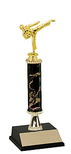 R1R-9410 Male Karate Trophies from 10 to 18 inches Tall