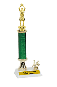 On The Line Basketball Trophies
