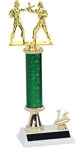 R2R-80965 Female Karate Trophies from 10 to 18 inches Tall