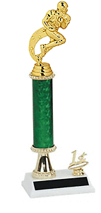 R2R Series Running Back Breaking Loose Football Trophies
