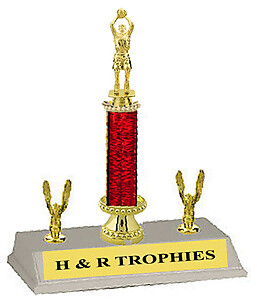R3R On The Line Basketball Trophies