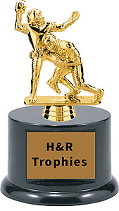 Making the Tackle Youth Football Trophies