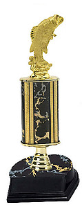 8 fishing toppers and trophy heights of 10-18 inches