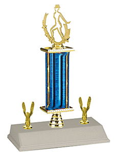 S3R Dance Trophies with riser and double trim