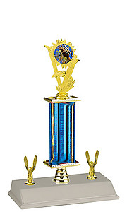 Squirrel Trophy with riser and double trim