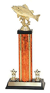 Crappie - Perch Fishing Trophy available from 8 to 18 inches tall