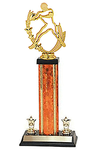 S3 Series Quarterback Gonna Pass Football Trophies with Trim