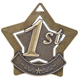 XS201-02-03 Placing Star Medal with Six Pricing Options