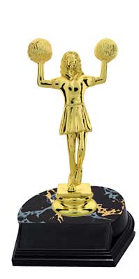 SMALL CHEERLEARDER TROPHY