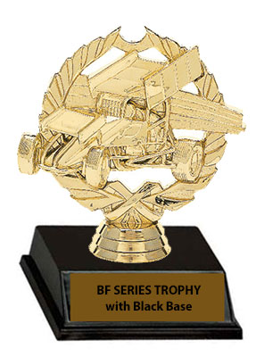 BF Sprint Car Trophies with 2 Topper Options