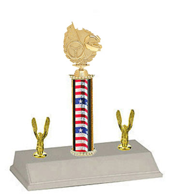 R3 Racing Trophies, Choose from 4 Toppers and 8