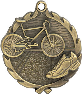 One and three quarters Triathlon Medals 32177 Series 