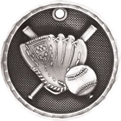 3D201 Baseball Medal 