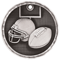 3D206 Football Medal with Six Pricing Options