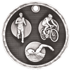 3-D215 Triathlon Medal