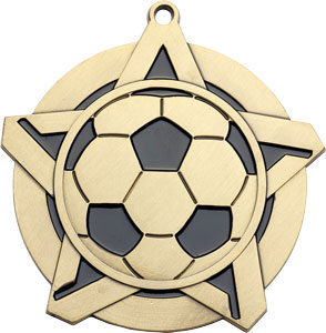 43170 Soccer Medal with Six Pricing Options