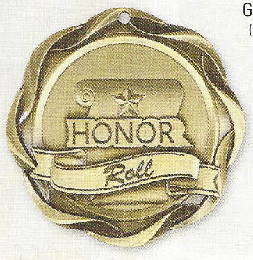 45028 Fusion Honor Roll Medals