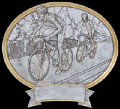Road Racing Bicycle Plaque Award
