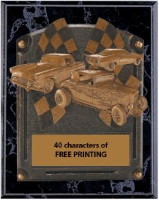 Car Show on an 8 X 10 Plaque 54757-810-BMV