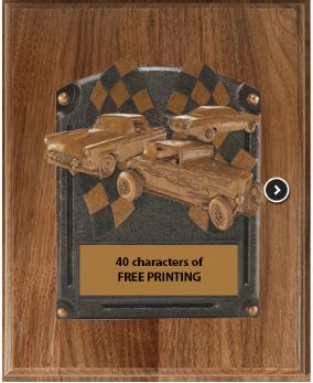 Car Show on an 8 X 10 Plaque 54757-810-GWV