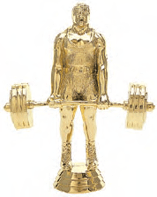 Power Lifter Trophy Figure 639