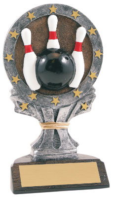 Resin Bowling Trophy 611-661