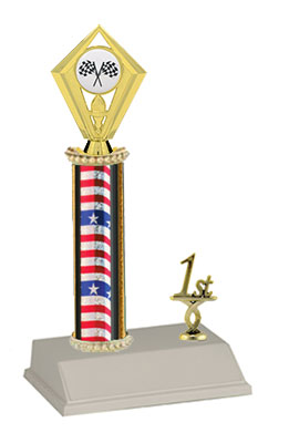 R2 Racing Trophies, Choose from 4 Toppers and 8