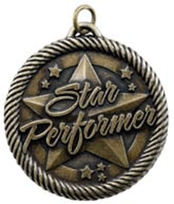 Star Performer Medals with Six Pricing Options as low as $1.40