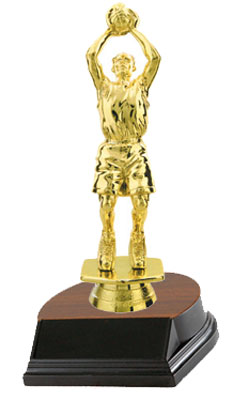 Small Male Basketball Trophies for Boys and Men, BF Series