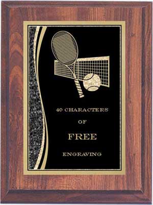 Three Size Options of Designer Tennis Plaques