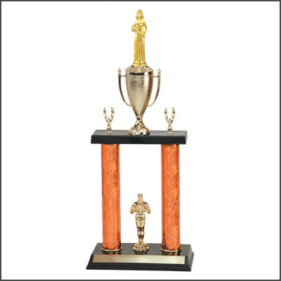 DPC Double Post Pageant Trophies