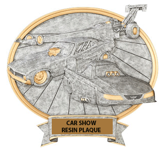 54114GS Dragster Plaque