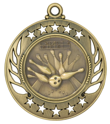 GM113 Bowling Medal with Six Pricing Options