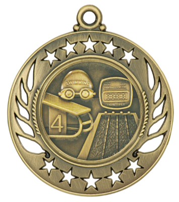 GM115SW Swimming Medal 