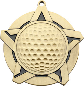 43060 Golf Medal with Six Pricing Options