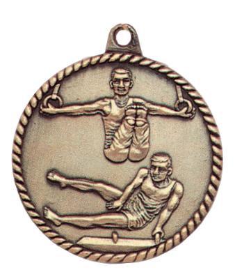 HR795 Male Gymnastics Medals with Six Pricing Options
