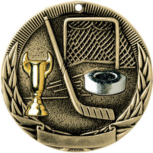 TR270 Tri-Colored Hockey Medals 