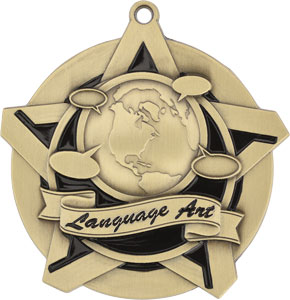 43022 Language Arts Medal