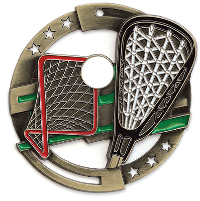 A 2 3/4 inch Lacrosse Medal as low as $2.30 each