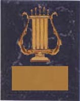 Music and Band Plaques Note or Lyre