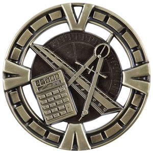 BG462 Big Math Medal with Six Pricing Options