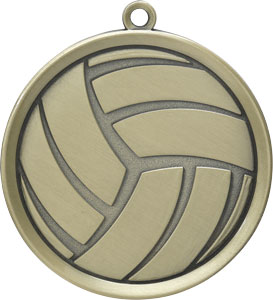 43418 Mega Volleyball Medal with Six Pricing Options, as low as $.99
