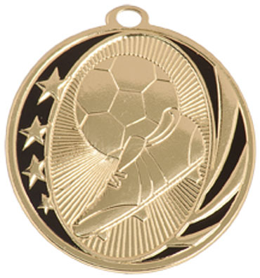 2-inch Midnight Star Soccer Medals as low as $1.40