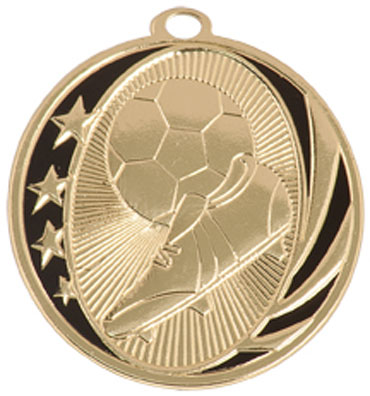 2-inch Midnight Star Soccer Medals MS711SC