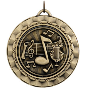 SP330 Spinning Music Medal with Six Pricing Options
