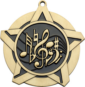 43120 Music Medal with Six Pricing Options