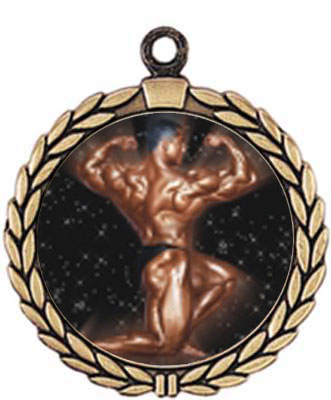 Men's Bodybuilder Medal