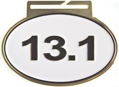 OV-313 Large Half Marathon 13.1K Medal as Low as $2.99