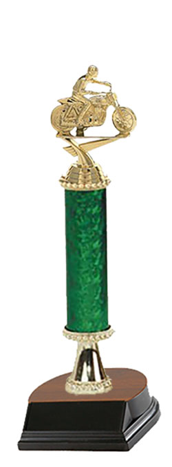 R1R-360MFT Motocross Trophy, Single Column and Riser